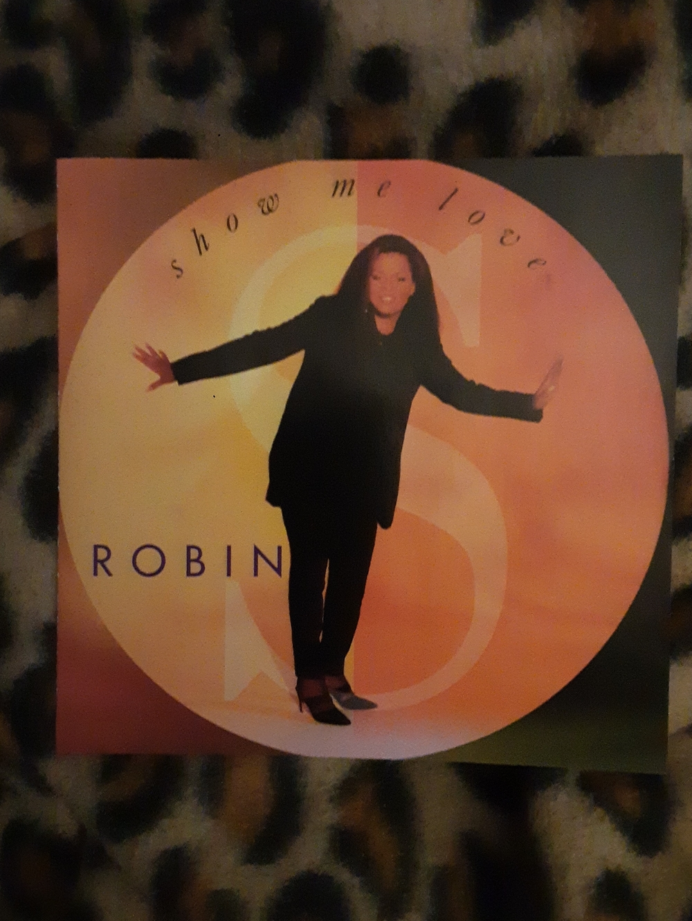 Robin S. "Show Me Love" Rare  Cd - Orange Gradient Artwork